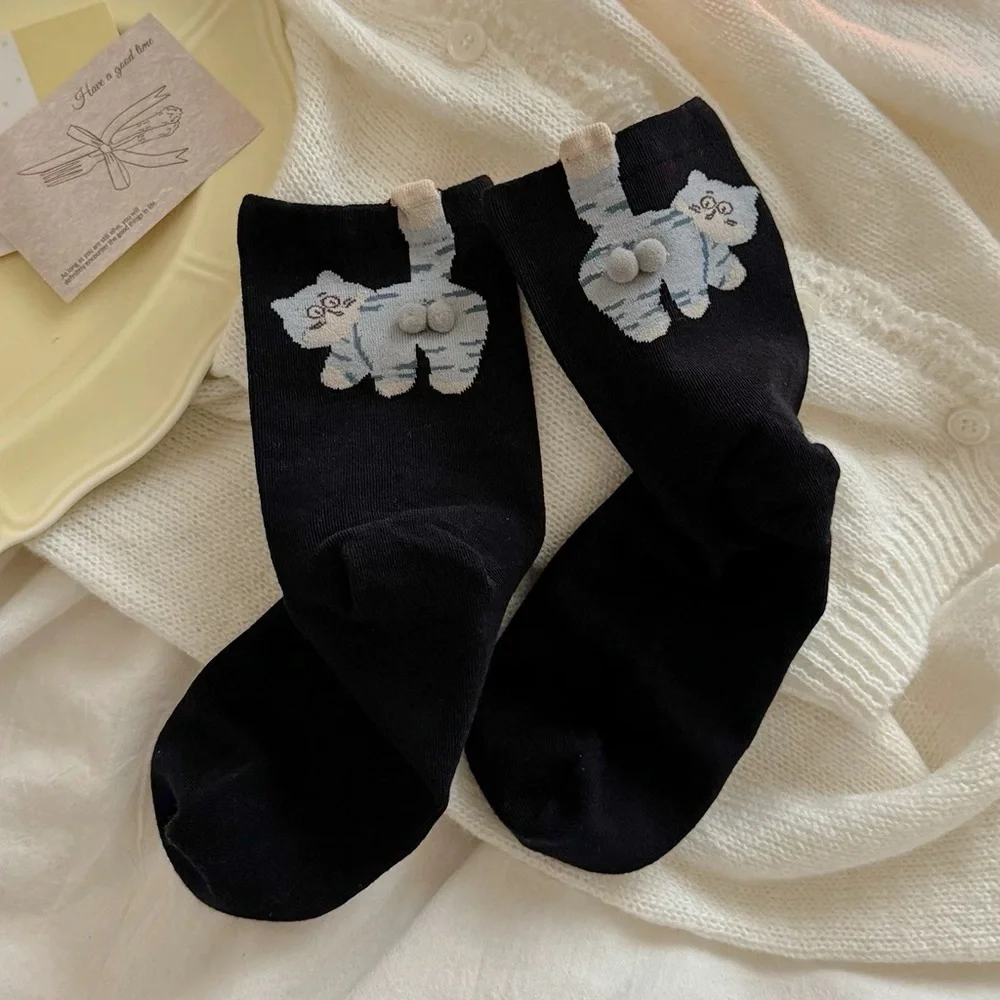 NWT Cat Balls Cotton Socks set of 3